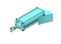 Пневмоцилиндр в сборе СБ-138Б. 49. 000